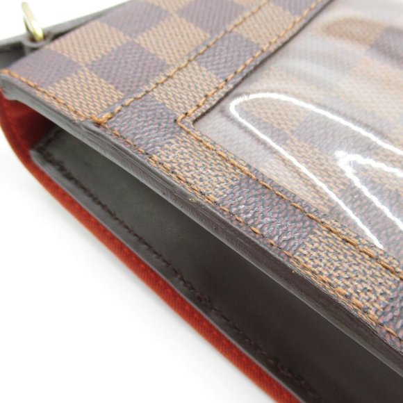 LOUIS VUITTON Portobello Shoulder crossbody Bag Damier canvas Used unisex - Picture 3 of 15